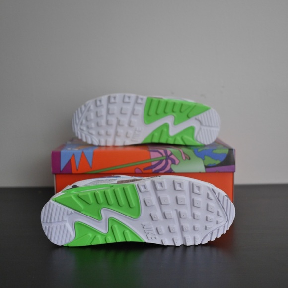 Nike x Ruohan Wang AirMax 90 FlyLeather CZ3992-900 - Picture 6 of 6